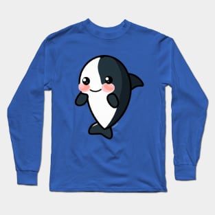 Whale Cow Cutie Long Sleeve T-Shirt